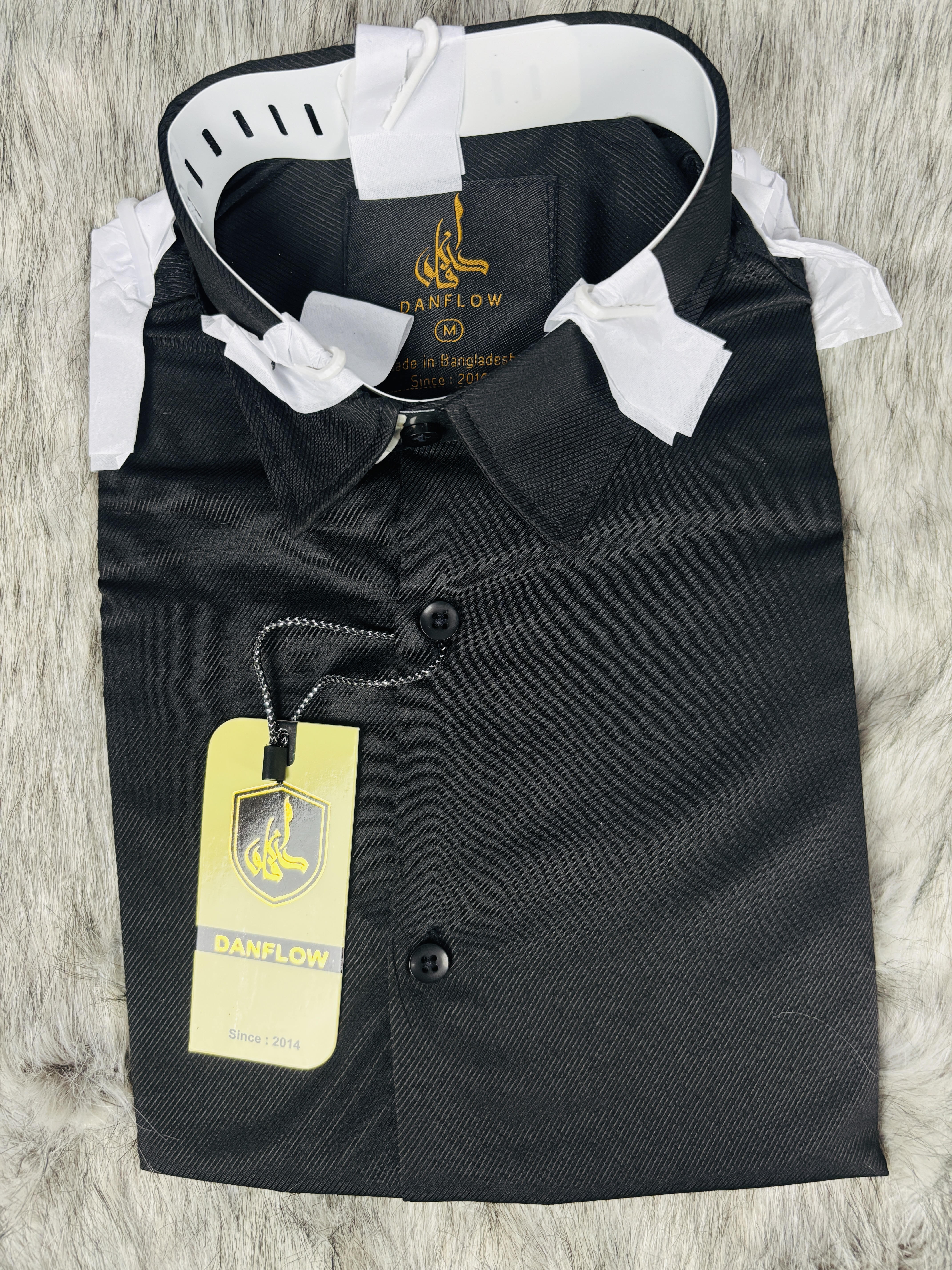 Black Colour Premium Formal Shirt